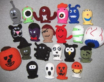 The COMPLETE Halloween Bowling Set - Crochet Patterns