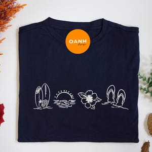 Hawaii Embroidered Sweatshirt, Aloha State Sweater, Outdoors Gift, Ocean Sweater, Beachy Hoodie For Women, Summer Vibe Hoodie For Her