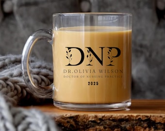 Custom DNP Graduation Gift Personalized Doctor of Nursing Practice Mug Graduation Gift for DNP Certified Nurse Practitioner Nurse Graduation