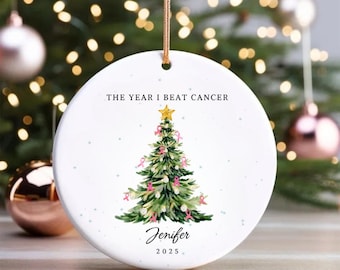 Mastectomy Gift Funny Breast Cancer Survivor Ornament Gift for Friend Battling Cancer Fighting Era Ornament Fight BRACA Masectomy Surgery