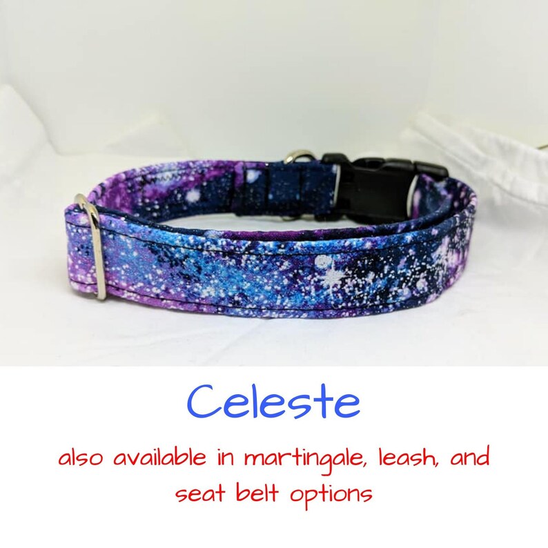 Galaxy Dog Collar Galaxy Cat Collar Space Collar Glitter Etsy