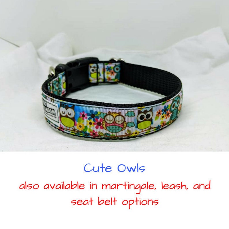 owl dog collar