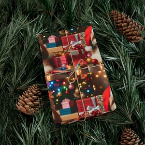 Shih Tzu dog christmas Gift Wrap Papers