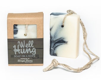 Well Hung Soap™ Soap On A Rope. Ready To Ship. Gifts for Men. Well Hung Soap On A Rope™