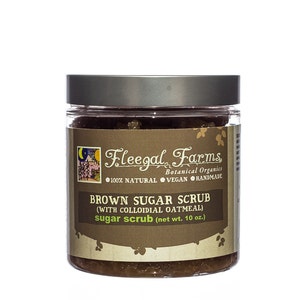 Cinnamon Oatmeal Brown Sugar Scrub. Sugar Scrub. Sugar Rub. Sugar Polish. Exfoliating Scrub. Vegan Scrub. Herbal Scrub. Essential Oil Scrub.