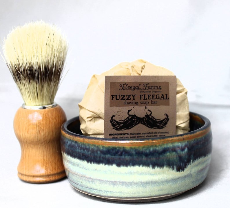 Shave Set. Ceramic Shaving Mugs. Pottery Shaving Bowls. Lather Etsy