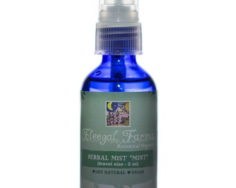 Herbal Mist Mint. Aromatherapy Spray.  Room Spray. Linen Spray. Essential Oil Spray.  Room Freshener. Essential Oil Mist.