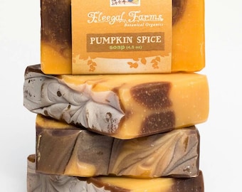 Three Pack Autumn Scents. Cinnamon Soap. Clove Soap. Pumpkin Spice Soap. Palm Free Soap. Vegan Soap. Essential Oil Soap. Handmade Soap.