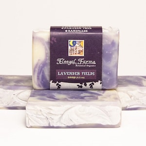 Lavender Fields Soap. Lavender Soap. Cold Process Soap. Palm Free Soap. Vegan Soap. Rainwater Soap. Essential Oil Soap. Herbal Soap.