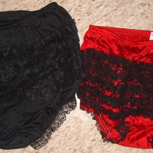 Womens Vintage Ruffled Panty - Etsy