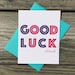 Good Luck Schmuck Good Luck Card Inappropriate Sarcastic - Etsy