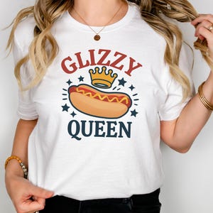 Glizzy Queen Shirt - Glizzy Gobbler Funny Shirts Women Men Tshirt Sweatshirt Hoodie Bad Day to be a Hot Dog Lovers Gift Unisex 3XL 4XL 5XL