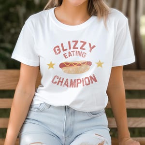 Glizzy Gobbler Shirt - Glizzy Eating Champion Funny Shirts Women Men Tshirt Sweatshirt Hoodie Hot Dog Lovers Gift Unisex 3XL 4XL 5XL