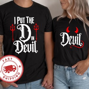 Couples Dirty Halloween Costume - Last Minute Funny Costumes Tshirts Raunchy Matching Set Husband WifeBoyfriend Girlfriend Unisex Plus-Size