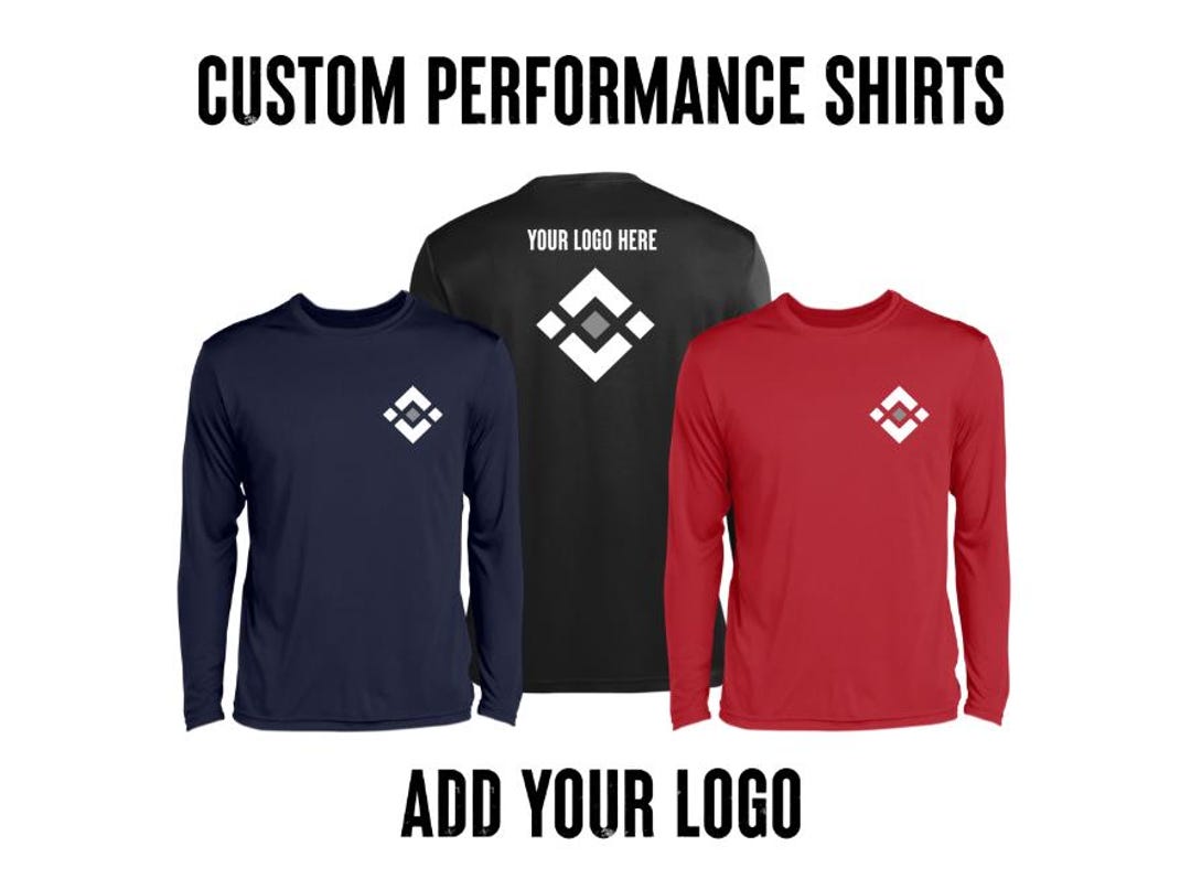 Custom Dry Fit Performance Shirt – Personalized Moisture-wicking ...