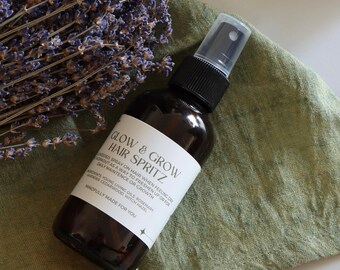 Glow N Grow Hair Spritz - 4 Unzen Glasflasche