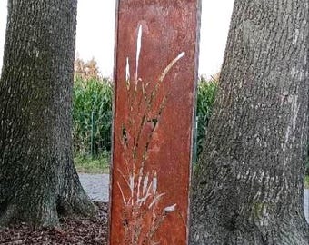 Sichtschutz 500/1800 Windschutz Rost Design