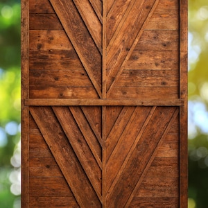 Portes de grange personnalisées faites main