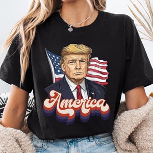 Trump America T-Shirt: Patriotic MAGA Apparel