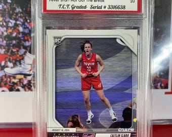 2024 Panini Instant #166 Caitlin Clark Rookie Card T.C.T. Graded Gem Mint 10