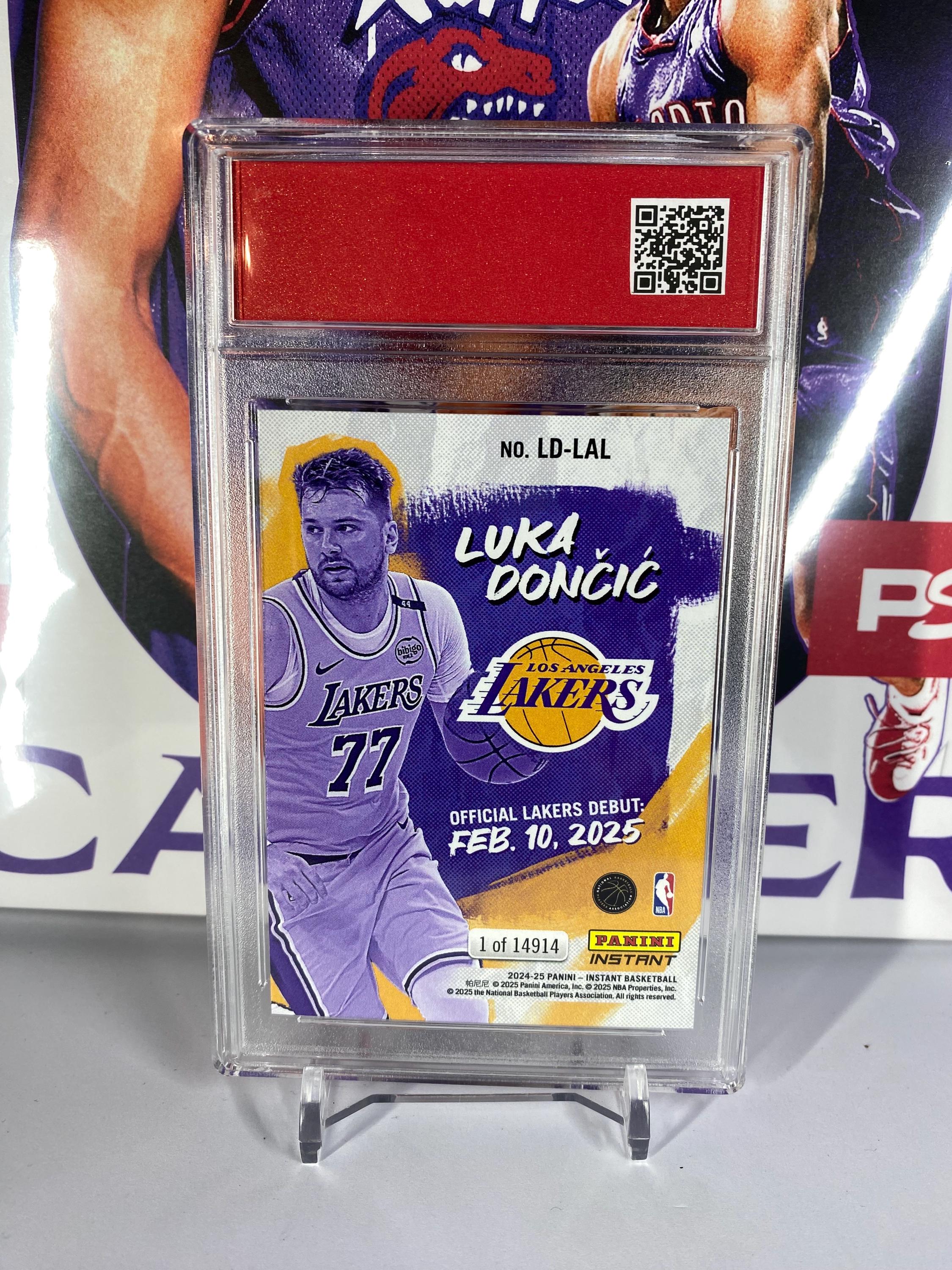 2024-25 Panini Instant NBA #LD-LAL Luka Doncic Official