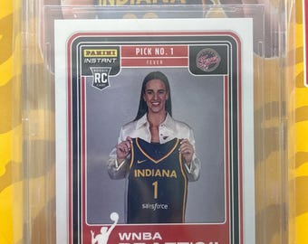 This is on auction on eBay2024 Caitlin Clark Draft Night #Dn-1 Rookie Card BGS Black Label 10 Population of only 6 Perfect Draft Nights