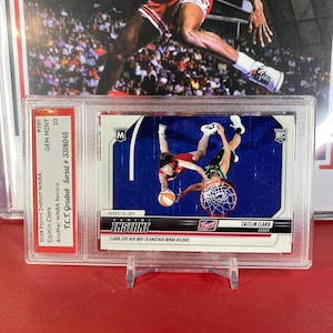 Tarjeta de novato de Caitlin Clark n.° 180 de la WNBA de Panini Instant 2024, otro récord de la WNBA, con calificación Gem Mint 10 (tarjeta de novato de Panini auténtica)