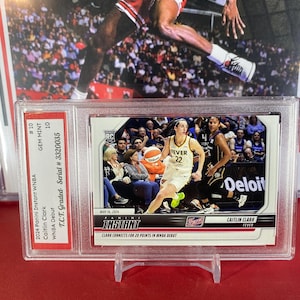 2024 Panini Instant #10 Caitlin Clark RC Pro Debut T.c.t. Graded Gem Mint 10 (Authentic Panini Rookie Card)