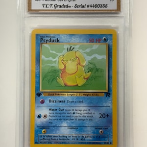 Psa 10 Psyduck - Etsy Psa 10 Psyduck - Etsy