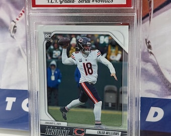 Caleb Williams Rookie Card, Bears Victory in Lambeau, T.C.T. Gem Mint 10