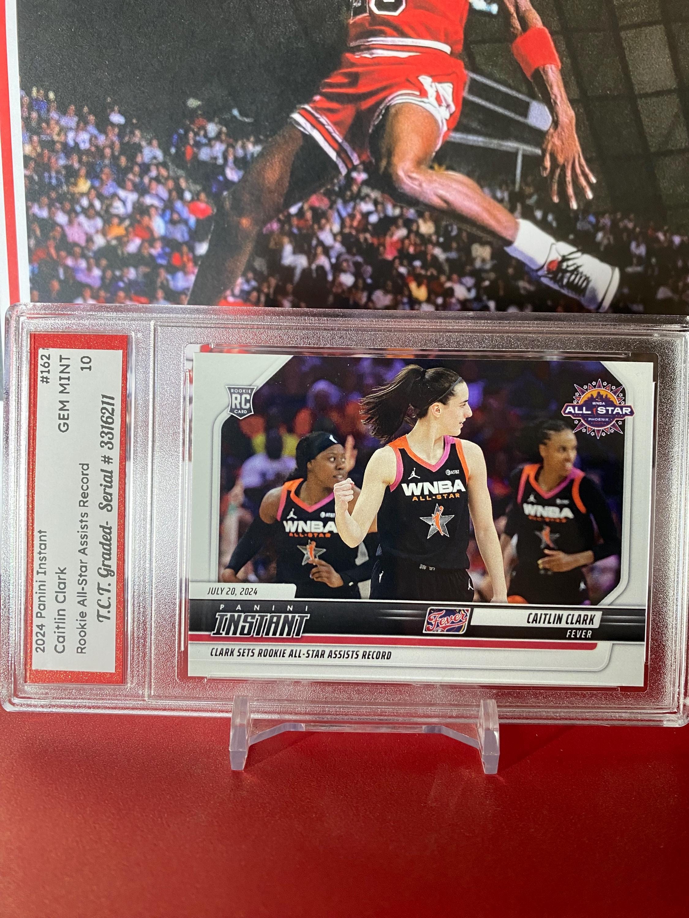 2024 Panini Instant Caitlin Clark #166 WNBA Rookie Card - Graded PSA 10 Gem Mint, Collectors Edition