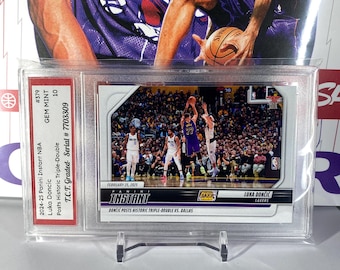 Luka Doncic Historic Triple-Double 2024-25 Panini Instant NBA Card, T.C.T. Gem Mint 10