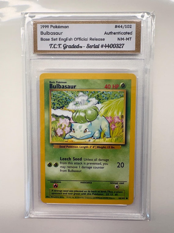 1999 bulbasaur pokemon card eBay Auction Item 326140783356 TCG Cards Japanese Deck Retreat Cost 1999 Pokemon Base Set 1st