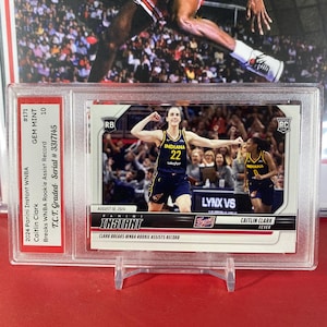 2024 Panini Instant #171  Caitlin Clark Rookie Card WNBA Rookie Assists Record