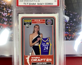 2024 Panini Instant Cameron Brink WNBA Rookie Card TCT Gem Mint 10 (Card Stand)
