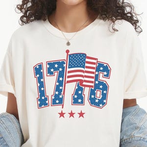 Comfort Colors®- 1776 Shirt, 1776 America 4th of July Shirt, 4th of July shirt, 4th of july sweatshirt, Fourth of July T Shirt, merica shirt