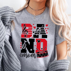 Band Mom Shirt, Shirt for Band Mom, Band Mom Life, High School Band Mom Shirt, Gift for Band Mom, Marching Band Mom Gift