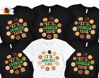 It's Cookies Time Shirt, Funny Cookie Dealer Gift
