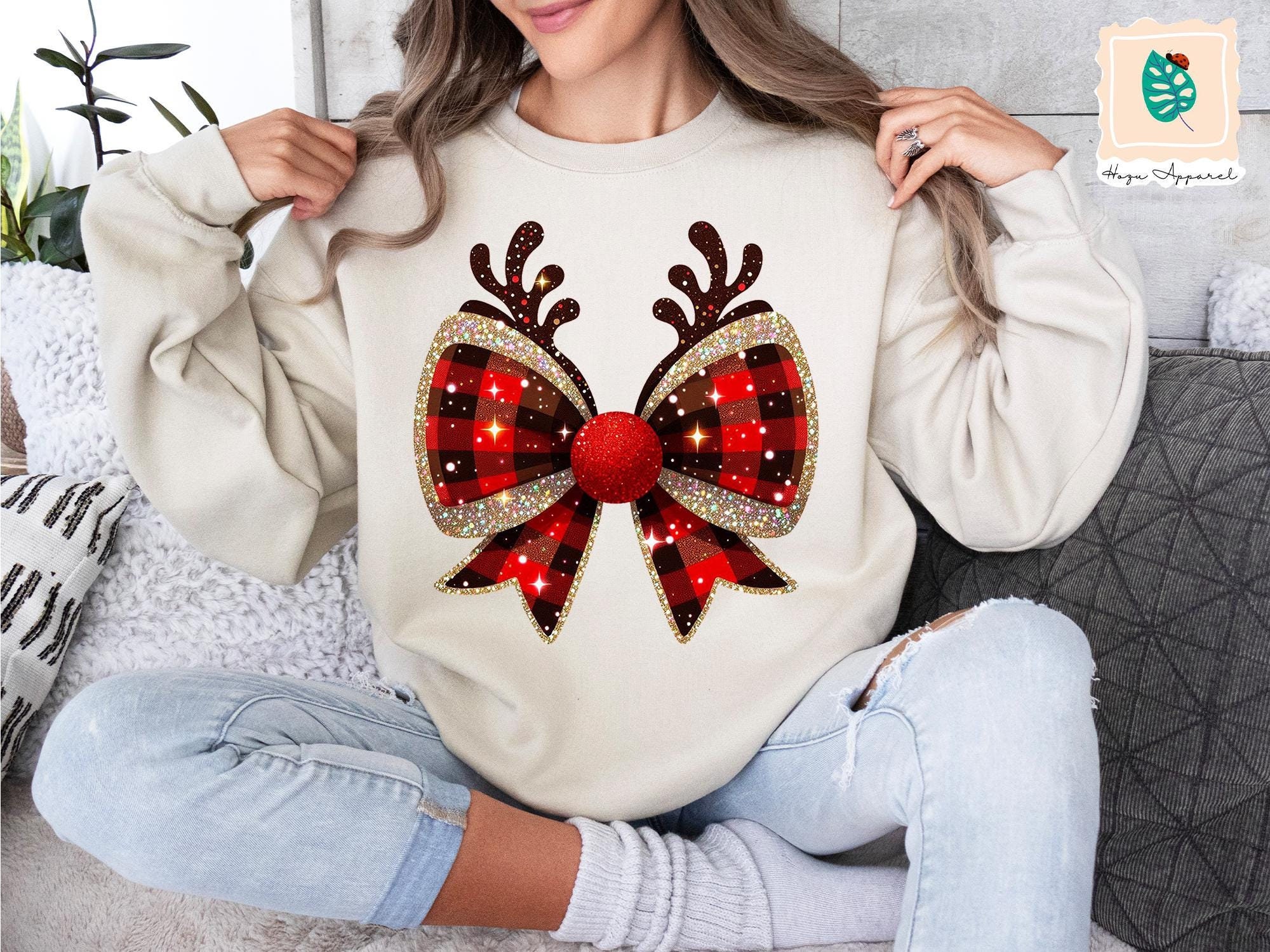 Sparkly Christmas Sweaters