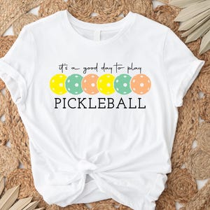 Pickleball Shirt, Pickle Baller Gift, Pickle Ball Shirts, Pickleballs Gifts, Sports Tshirt, Tshirts For Pickleball Lover