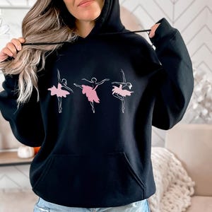 Ballett Sweatshirt, Ballerina Pullover, Ballerina Sweatshirt, Tanz Lehrer Geschenk, Tanz Mama Rundhalsausschnitt, Geschenk für Tänzerin