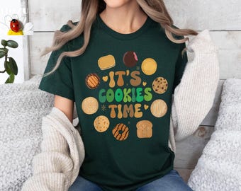 It's Cookies Time  Shirt, Funny Shirt, Gift For Women, Scout Cookie Shirt, Scout Mom Cookie Dealer Shirt, Cookie Dealer Gift