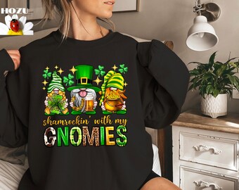 St. Patrick's Day Sweatshirt, Irish Shamrock Sweatshirt, Saint Patricks Day Sweatshirt Women, St Patricks Hoodie, St Patricks