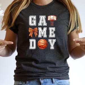 Game Day Basketball Shirt, Game Day Basketball Sweatshirt, Basketball Crewneck, Basketball Mom Shirt, School Spirit Shirts, Spirit Wear
