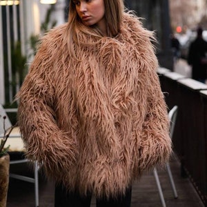 Llama fur coat - Etsy 日本
