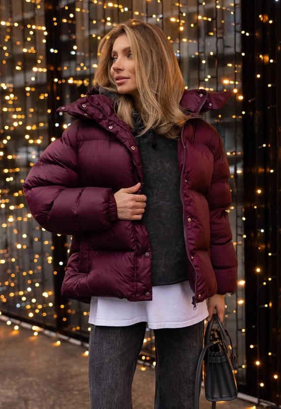 Midi Puffer, Giacca personalizzata, Cappotto imbottito oversize