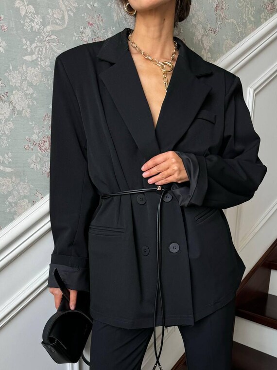 Terno feminino de primavera, calças largas, terno de casamento