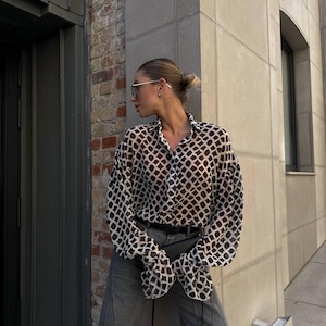 Elegant Women Shirts Long Sleeve Blouse Office Lady business Slim Fit Shirts Woman White Button Down Collar Solid Color Blouses Tops for Her