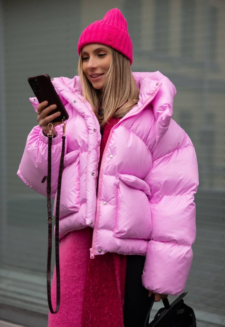 Pink Puffer Coat Canada
