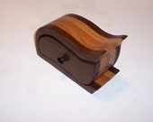 Band saw Box Handcrafted from Walnut, Oak and Maple Hardwoods